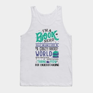 Book Nerd Tank Top